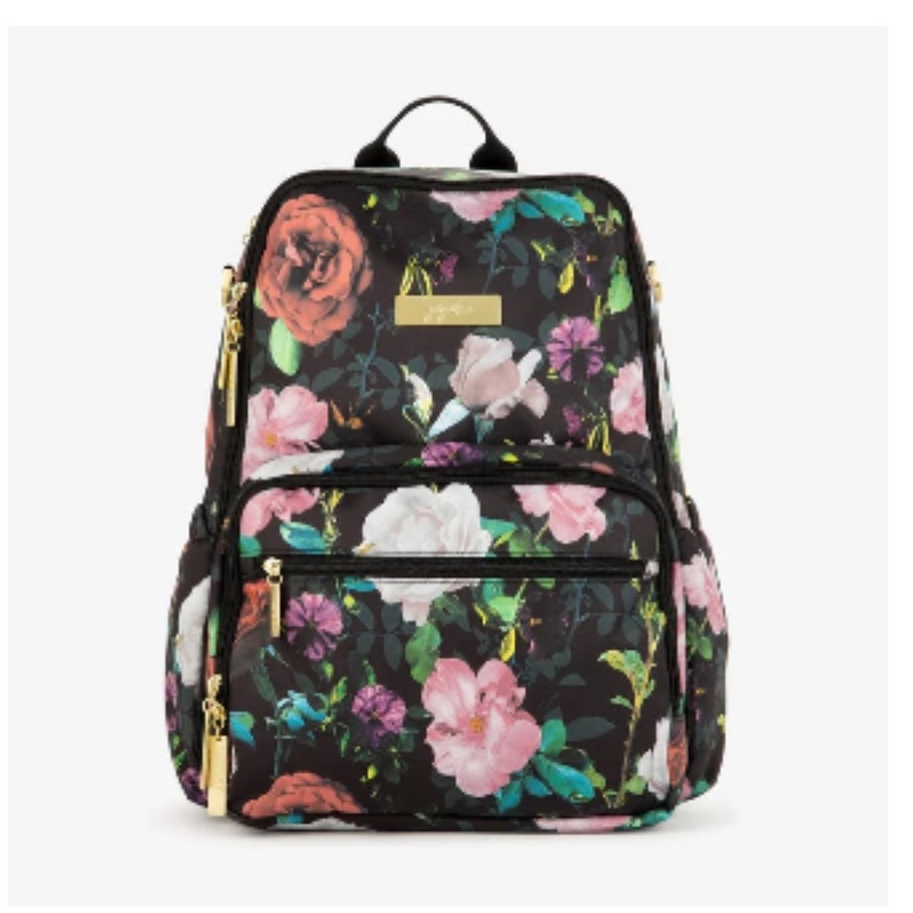 Jujube ZEALOUS BACKPACK & PACI POD - ROSE GARDEN